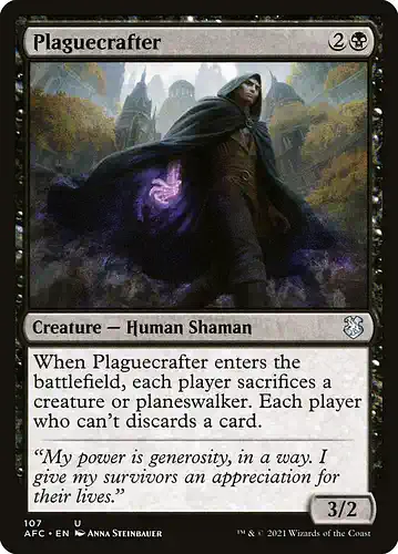 Plaguecrafter - afc Spoiler