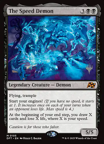 The Speed Demon - dft Spoiler