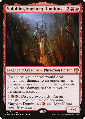 Solphim, Mayhem Dominus - one Spoiler