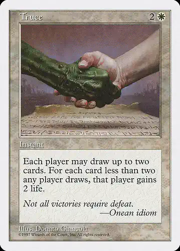 Truce - 5ed Spoiler