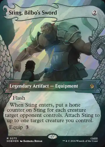 Sting, Bilbo's Sword - hob Spoiler