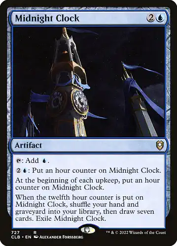 Midnight Clock - clb Spoiler