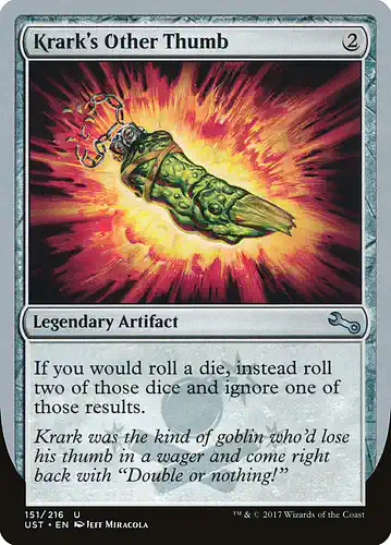 Krark's Other Thumb - ust Spoiler