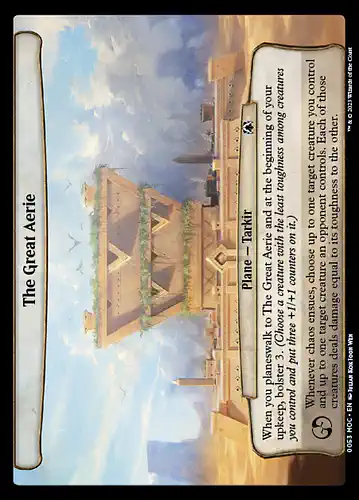 The Great Aerie - moc Spoiler