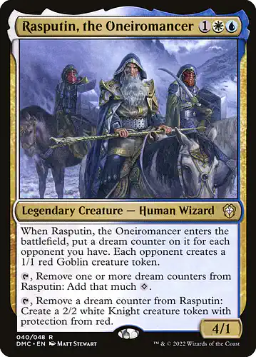 Rasputin, the Oneiromancer - dmc Spoiler