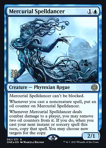 Mercurial Spelldancer - one Spoiler