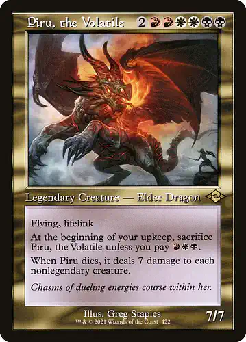 Piru, the Volatile - mh2 Spoiler
