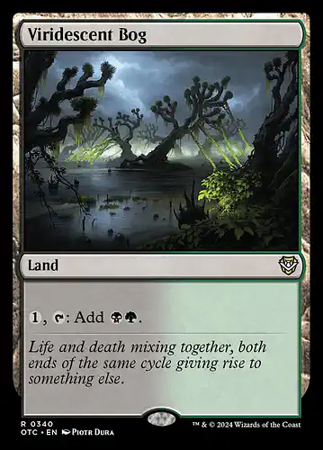 Viridescent Bog - otc Spoiler