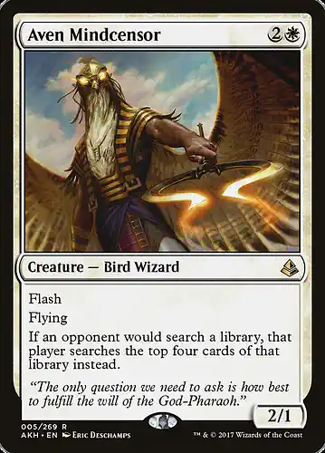 Aven Mindcensor - akh Spoiler