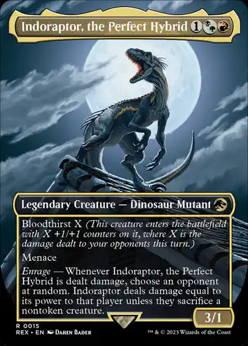 Indoraptor, the Perfect Hybrid - rex Spoiler