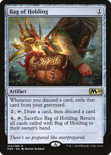 Bag of Holding - m20 Spoiler
