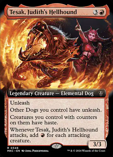 Tesak, Judith's Hellhound - mkc Spoiler