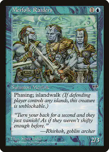 Merfolk Raiders - mir Spoiler