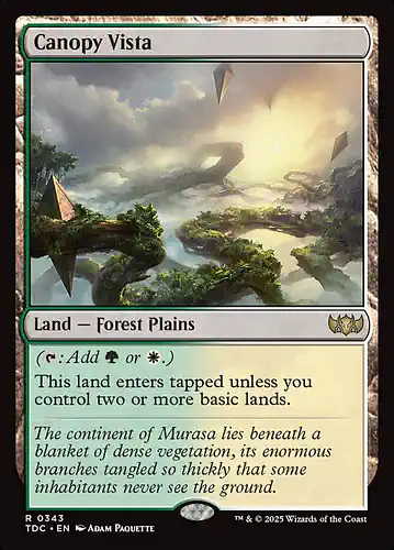 Canopy Vista - tdc Spoiler