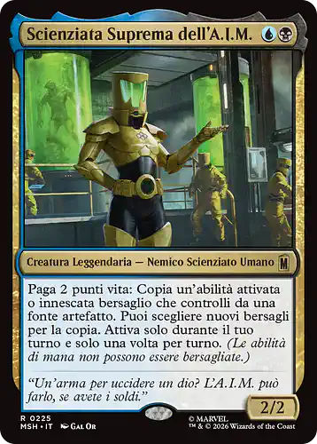 Scientist Supreme of A.I.M. - msh Spoiler