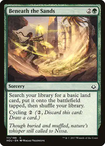 Beneath the Sands - hou Spoiler