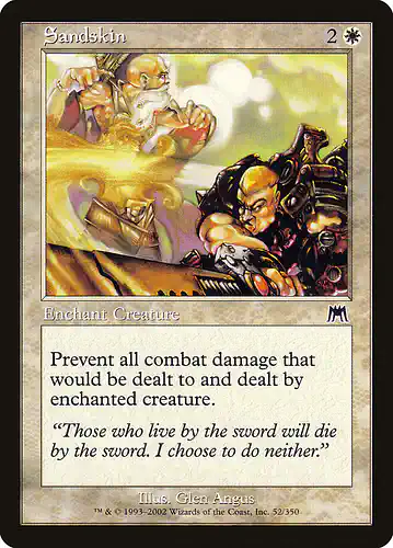Sandskin - ons Spoiler