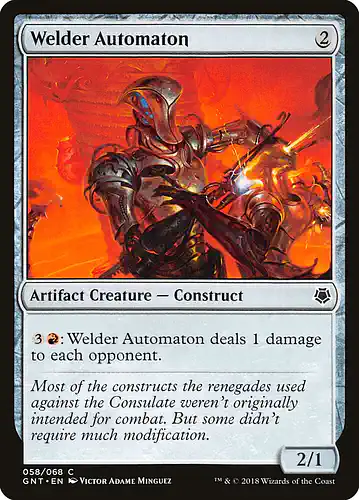Welder Automaton - gnt Spoiler