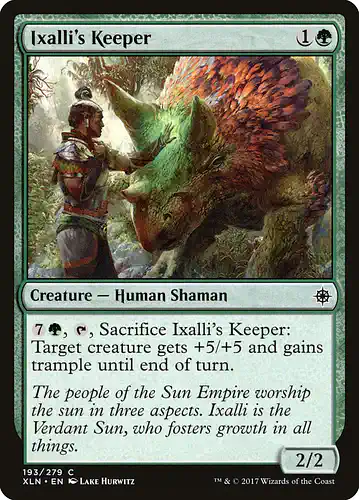 Ixalli's Keeper - xln Spoiler