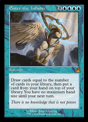 Enter the Infinite - rvr Spoiler
