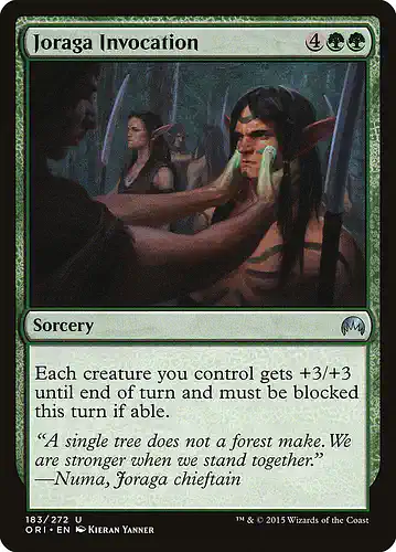 Joraga Invocation - ori Spoiler