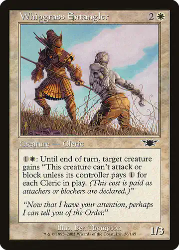 Whipgrass Entangler - lgn Spoiler