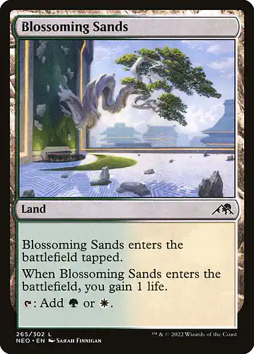 Blossoming Sands - neo Spoiler
