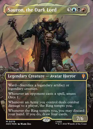 Sauron, the Dark Lord - hoc Spoiler
