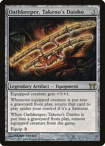 Oathkeeper, Takeno's Daisho - chk Spoiler