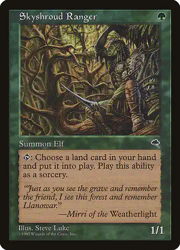 Skyshroud Ranger - tmp Spoiler