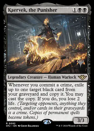Kaervek, the Punisher - otj Spoiler