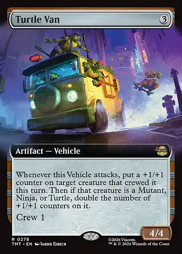 Turtle Van - tmt Spoiler