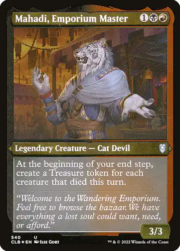 Mahadi, Emporium Master - clb Spoiler