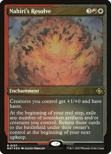 Nahiri's Resolve - mat Spoiler