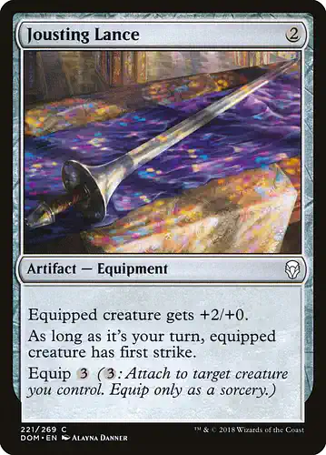Jousting Lance - dom Spoiler