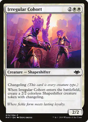 Irregular Cohort - mh1 Spoiler