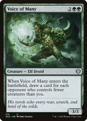 Voice of Many - scd Spoiler