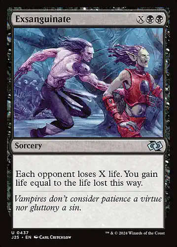 Exsanguinate - j25 Spoiler
