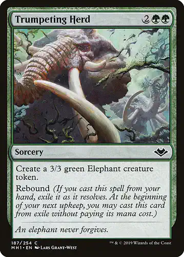 Trumpeting Herd - mh1 Spoiler