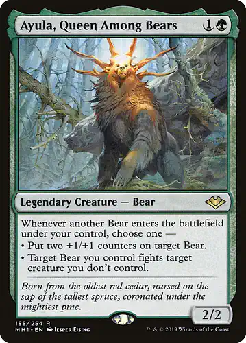 Ayula, Queen Among Bears - mh1 Spoiler