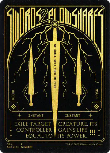 Swords to Plowshares - sld Spoiler