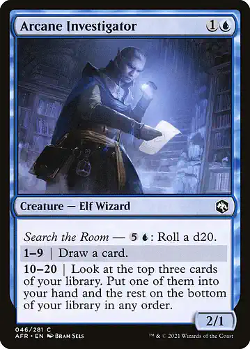 Arcane Investigator - afr Spoiler