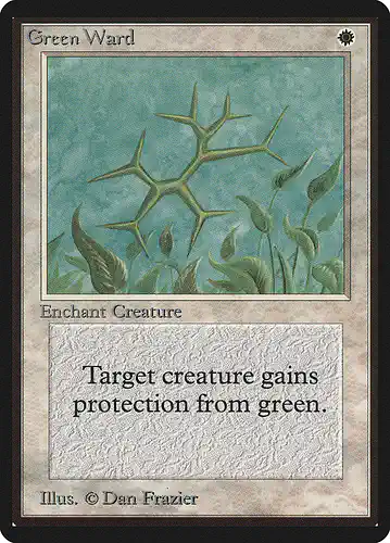 Green Ward - leb Spoiler