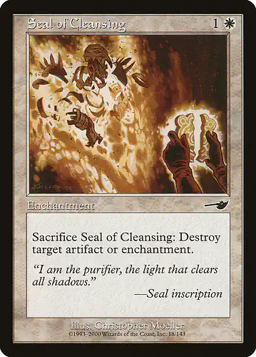 Seal of Cleansing - nem Spoiler