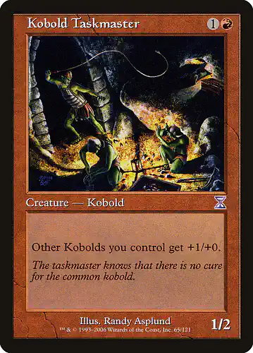 Kobold Taskmaster - tsb Spoiler