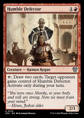 Humble Defector - otc Spoiler