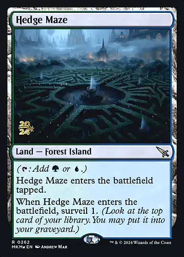 Hedge Maze - mkm Spoiler