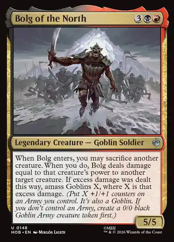 Bolg of the North - hob Spoiler