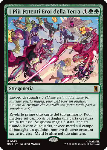 Earth's Mightiest Heroes - msh Spoiler