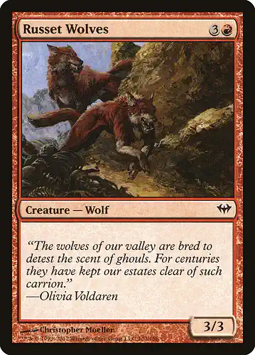 Russet Wolves - dka Spoiler